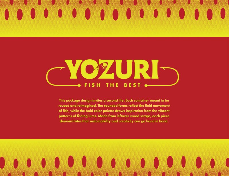 YO-ZURI Fishing package design - Image 1